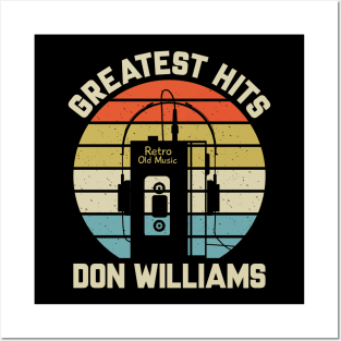 Greatest Hits Don Retro Walkman Williams Vintage Art Posters and Art